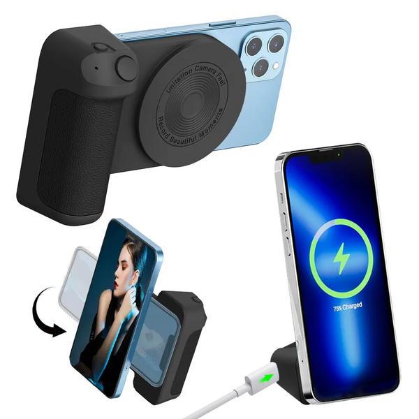 Magnetisk kameragreb Bluetooth-montering - - - - Fashionfordays