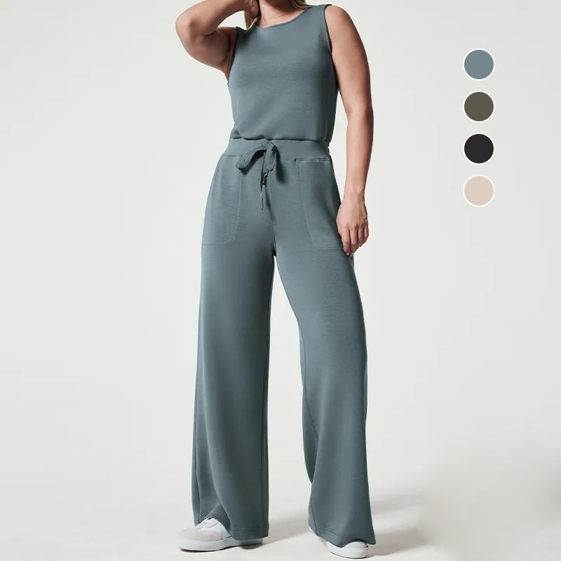 Ærmeløs ensfarvet overall - - - mode New old_google - FashionforDays
