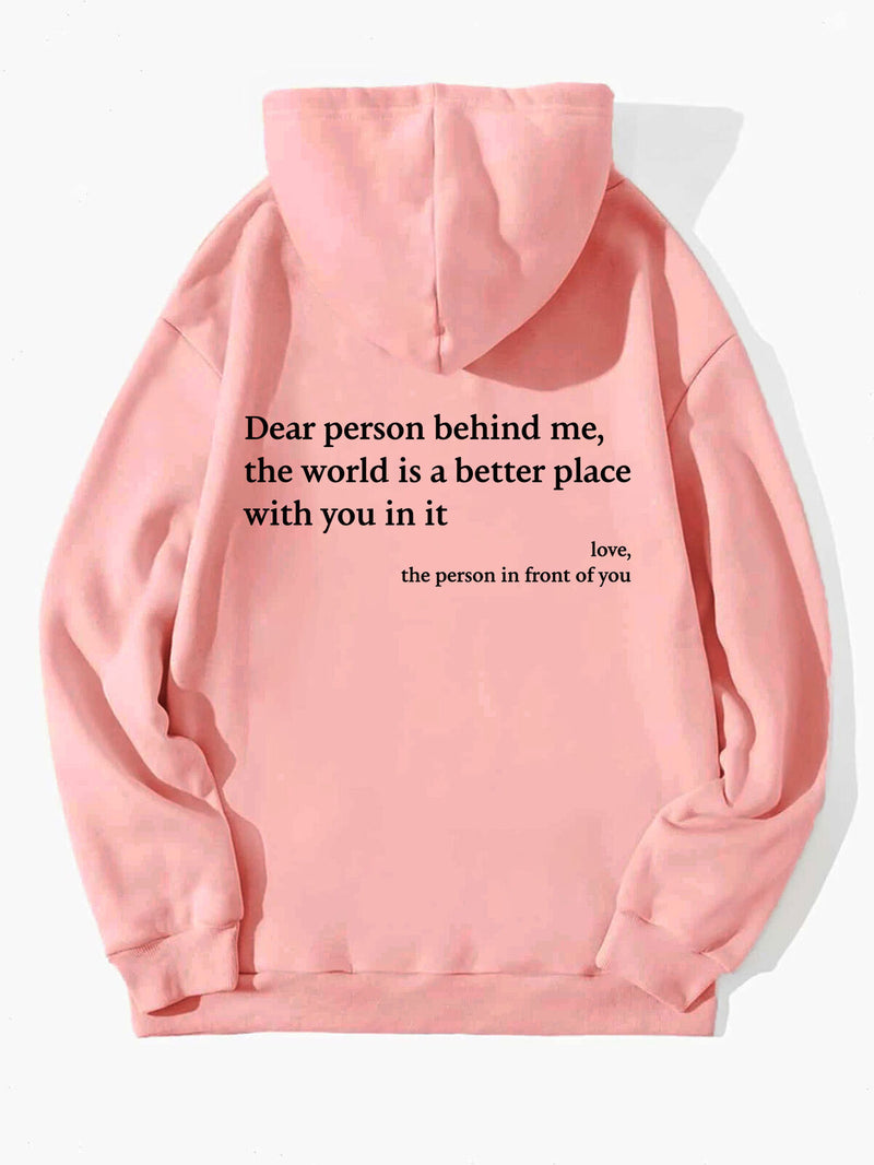 ✨'Kære person bag mig' ✨Sweatshirt - Lyserød - - fashion New old_google - FashionforDays