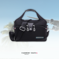 Icone™ HandBag - Fashion Anti-tyveri Håndtaske - Sort - - gaveidé håndtaske mode taske old taske tyverisikring - FashionforDays