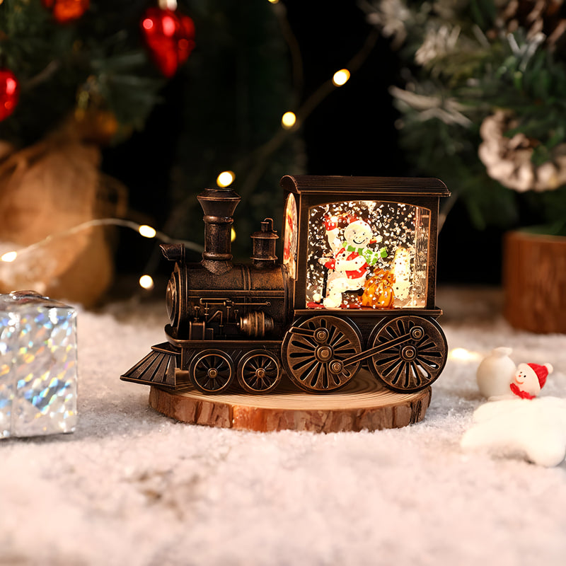 Christmasgift™ - Christmas Eve Music Box Train - Indsprøjtning af bronzevand - Mode Accessoires - old - FashionforDays