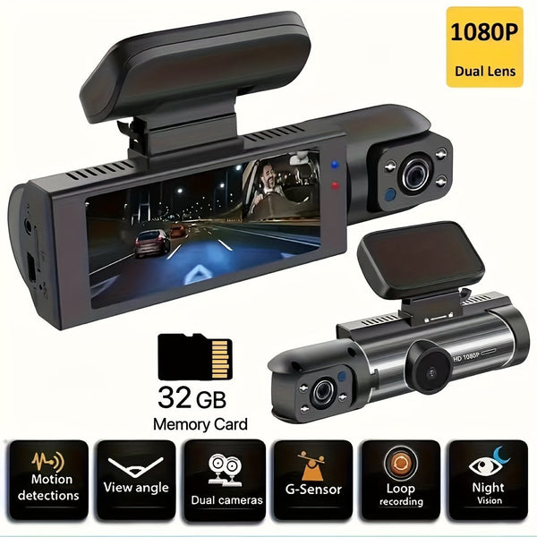 Argora - Dobbelt kamera, Dash Cam til biler - - - Bil - Fashionfordays