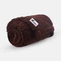 Fluffy Fleece Tæppe - Brun - Animals & Pet Supplies - - FashionforDays