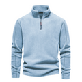 Milano - Varm afslappet sweatshirt - Blå - - Heren sale Tops - Fashionfordays