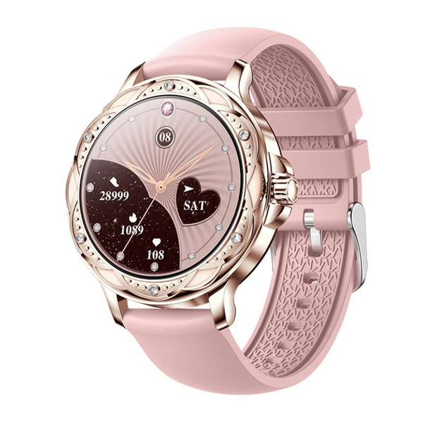 Smartwatch - Smartwatch til fitness og sport - Silikone Rosaguld - - bestseller old smartwatch - FashionforDays