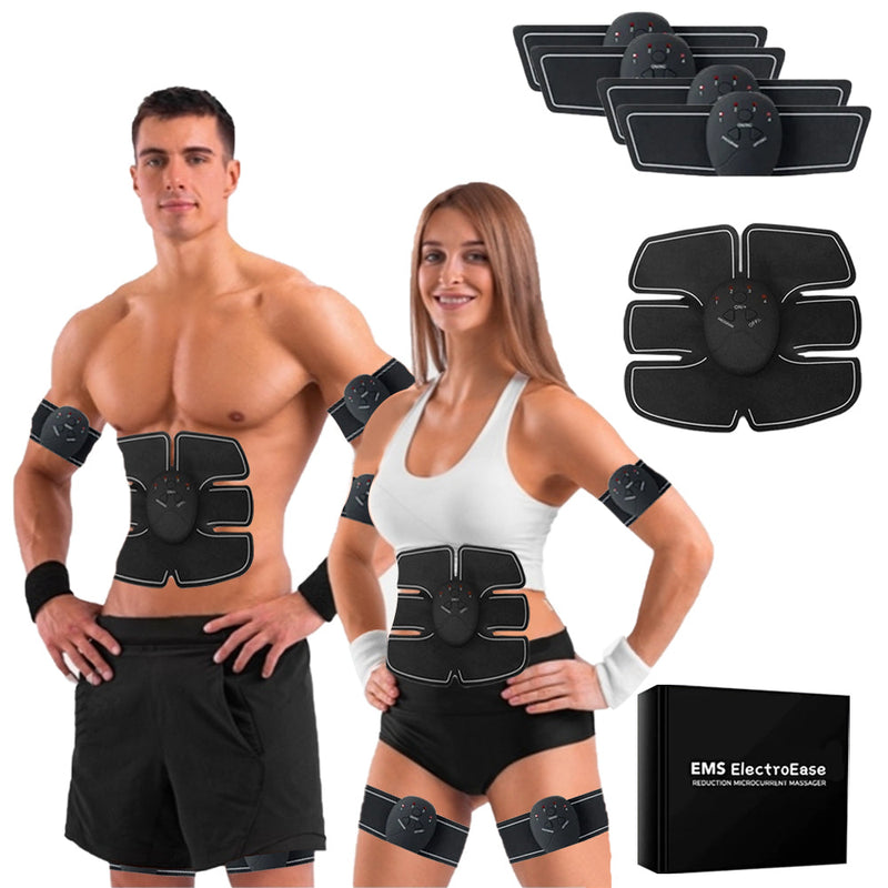 ElectroEase - genopladeligt smart fitness-udstyr - 1 ABS + 2 arm-massageapparater - - old - FashionforDays