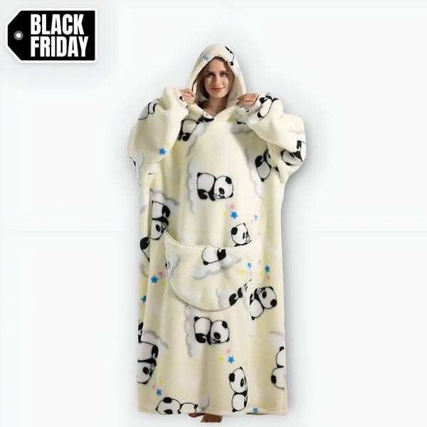 WarmBlanket™ - Blødt, varmt fleece-sweatertæppe - Hvid Panda - - old - FashionforDays