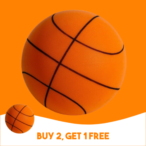 SilentHoops™ - Lydløs Skum Basketball - Orange - - - Fashionfordays