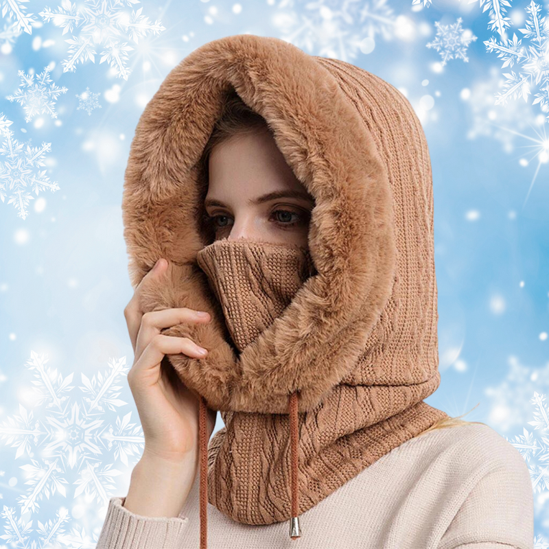 MELODY - Vintersæt til kvinder - Khaki En størrelse - Winter hat - August - Fashionfordays