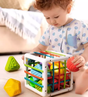 Sorting Cube™ - Sorteringsterning - Terning til undervisning - - Baby Activity Toys - 0 1 1 jaar 2 Vaardigheden - Fashionfordays