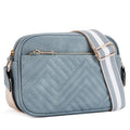 Bella™ - Vegansk Læder Crossbody Håndtaske til Damer - Blå (20cm<Max Længde<30cm) - - - FashionforDays