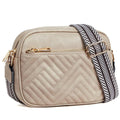 Bella™ - Vegansk Læder Crossbody Håndtaske til Damer - Grå (20cm<Max Længde<30cm) - - - FashionforDays