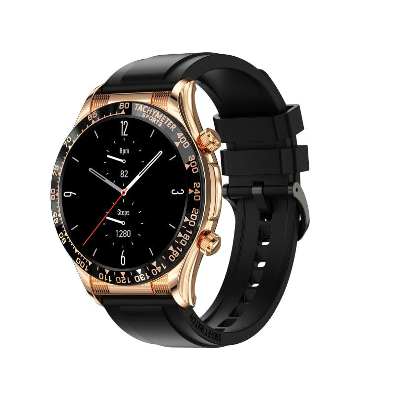 E18 Pro - Premium Smartwatch + Gratis Armbånd - Silikone Roserødguld - - bestseller smartwatch - FashionforDays