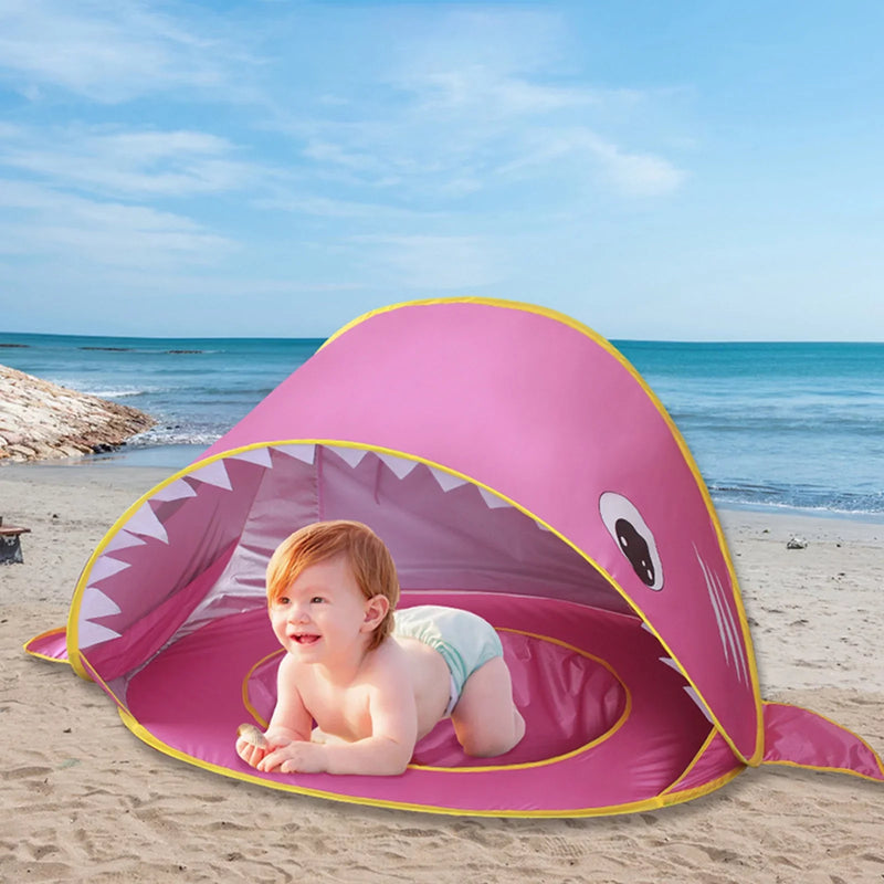 Sharky Adventure Telt - Pink - - - Fashionfordays
