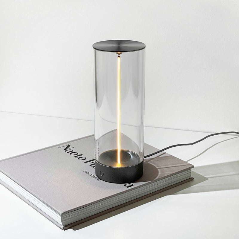 LightRay | Cylinder med magnetisk lysstribe - - - Bordlamper Bærbare lamper - Fashionfordays
