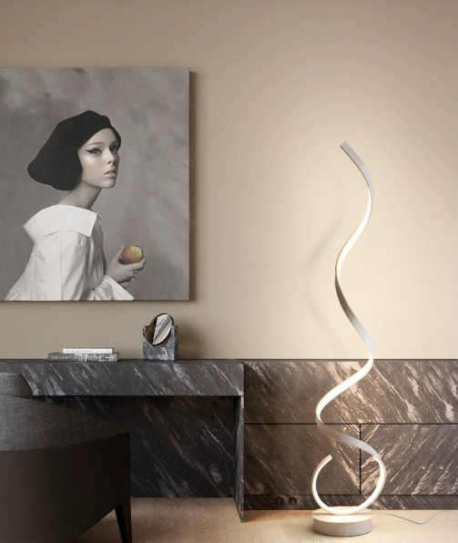 Curve gulvlampe - - Floor Lamp - Gulvlamper - Fashionfordays