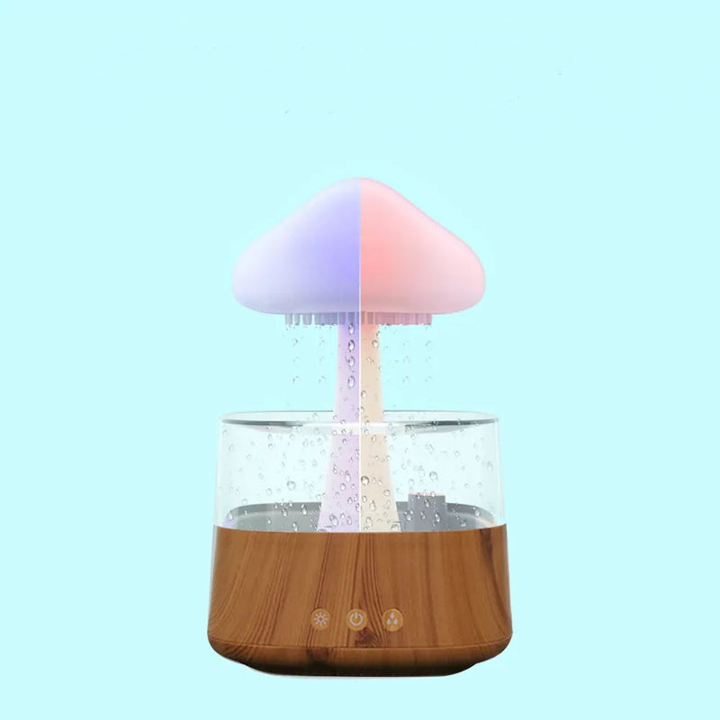 MushroomAir - Luftfugter med aromatisk natlys - Farve på træ - - old P032 - FashionforDays