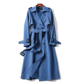 Karoline - Trenchcoat - Forårsfrakke - Tynd frakke - Blå - Coats & Jackets - Damer Jakker New old_google Sale - Fashionfordays
