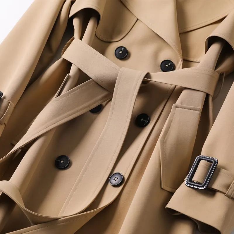 Karoline - Trenchcoat - Forårsfrakke - Tynd frakke - - Coats & Jackets - Damer Jakker New old_google Sale - Fashionfordays
