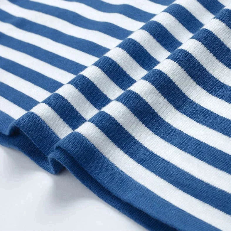 Dagmar - Elegant stribet t-shirt - Sommerlig - Let stof - - Trøje - Damer New old_google Sale Trøjer & hættetrøjer - Fashionfordays