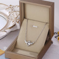 AngelAura™ | Elegant Halskæde Med Englevinger - Sølv - Accessoires - Damer Smykker - Fashionfordays