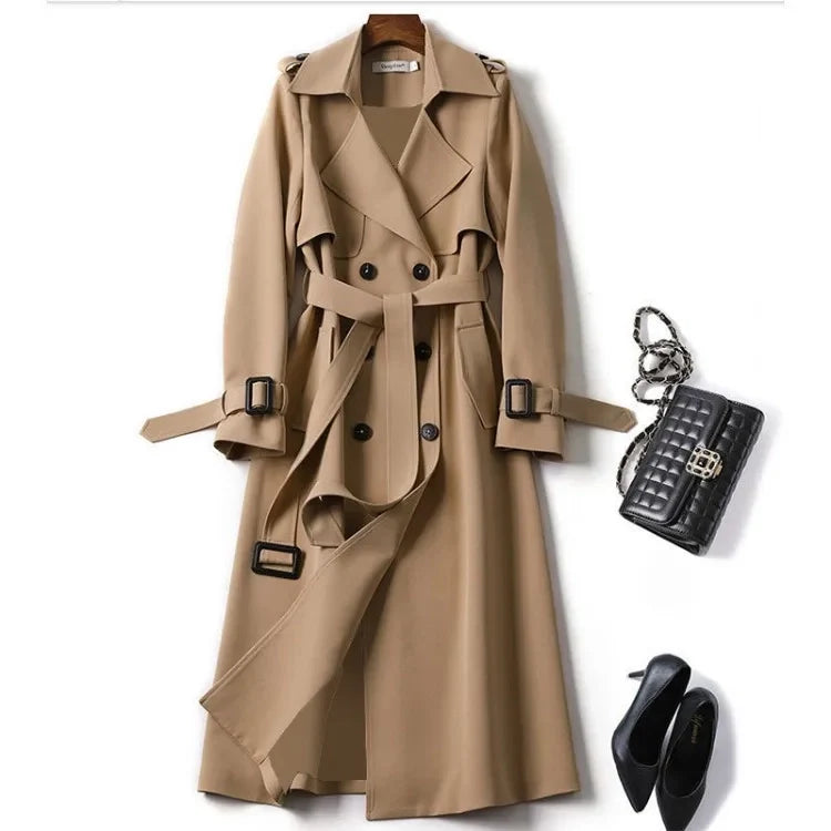 Karoline - Trenchcoat - Forårsfrakke - Tynd frakke - - Coats & Jackets - Damer Jakker New old_google Sale - Fashionfordays