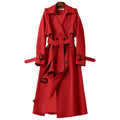 Karoline - Trenchcoat - Forårsfrakke - Tynd frakke - Rød - Coats & Jackets - Damer Jakker New old_google Sale - Fashionfordays