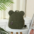 KiddyKool | Stilfuld og komfortabel skoletaske til børn - Mørkegrøn - - - Fashionfordays