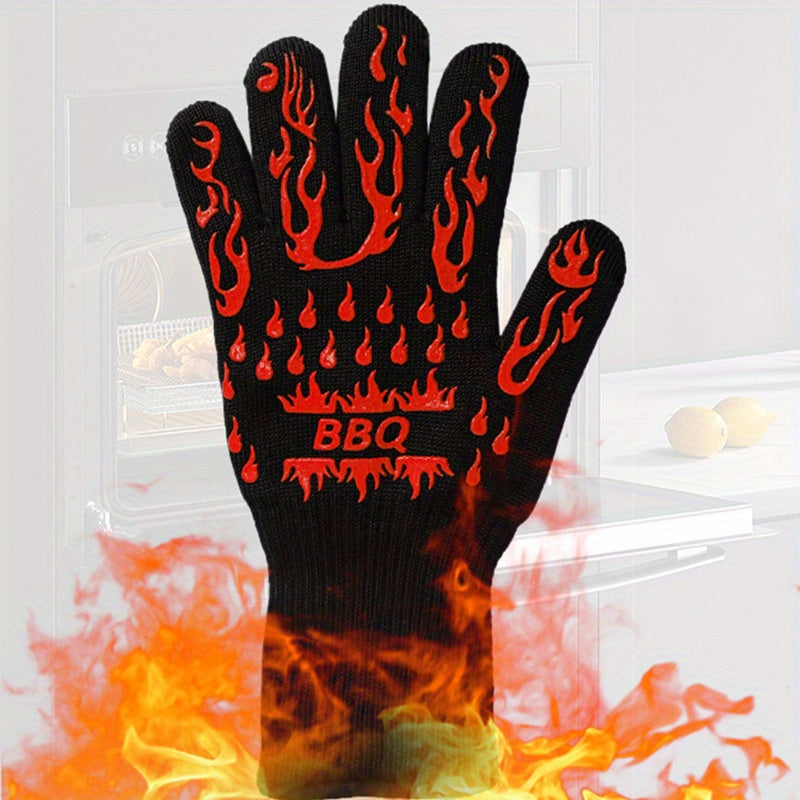 Thermatic™ - Varmebestandige BBQ-handsker - Rød flamme BBQ - Thermatic™ - Varmebestandige BBQ-handsker - €15,92 - - Fashionfordays