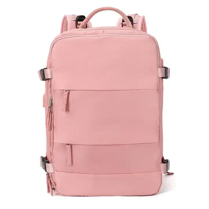 Bagzy ™ - Adventurer Travel Backpack - Pink - Backpack - - Fashionfordays