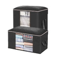 GoodEmpire™ - Foldbar opbevaringstaske - Black - - bedroom bedroom storage Blankets New old_google super deals - FashionforDays