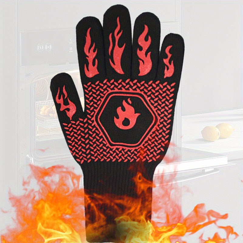 Thermatic™ - Varmebestandige BBQ-handsker - Mellemste flamme rød - Thermatic™ - Varmebestandige BBQ-handsker - €15,92 - - Fashionfordays