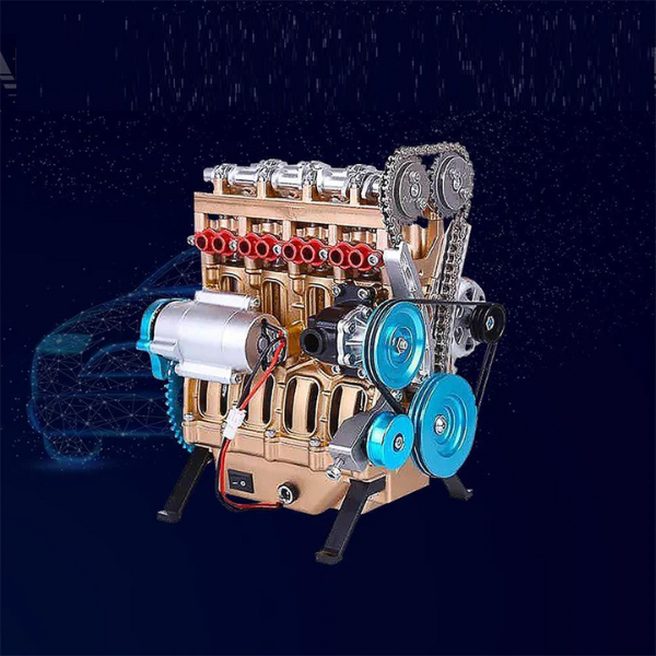EngineCraft Pro™ - Bil Motor Byggesæt - 1 + 1 GRATIS - - New old_google - Fashionfordays