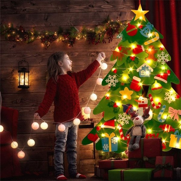DIY-juletræ - Med LED-belysning - - - Fashionfordays