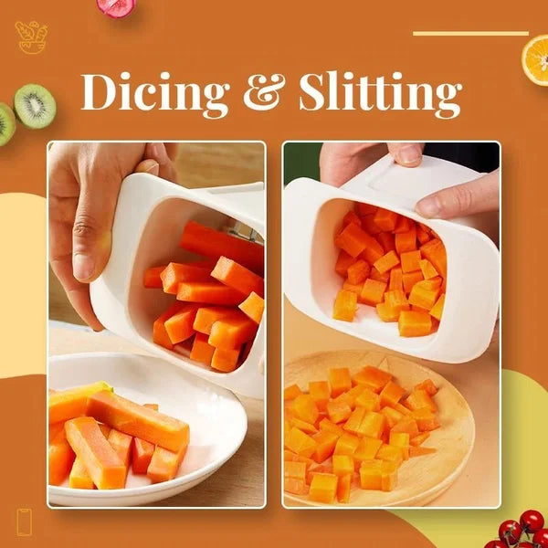 Slice n' Dice™ | 2-i-1 grøntsagshakker og -skærer - - - - Fashionfordays
