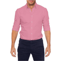 FlexiFit Oxford-skjorte med lynlås - Pink - - - Fashionfordays