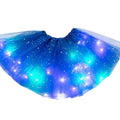Magisk og lysende LED-tutunederdel - Kongeblå - f - - Fashionfordays