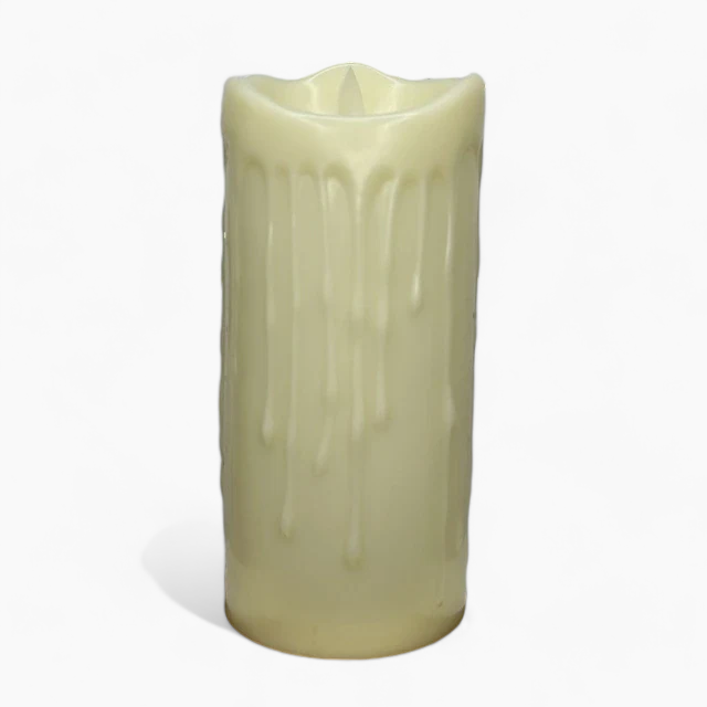 E-candles | Flammeløse bloklys - 17.5cm Ja - - Stearinlys og lysestager - Fashionfordays
