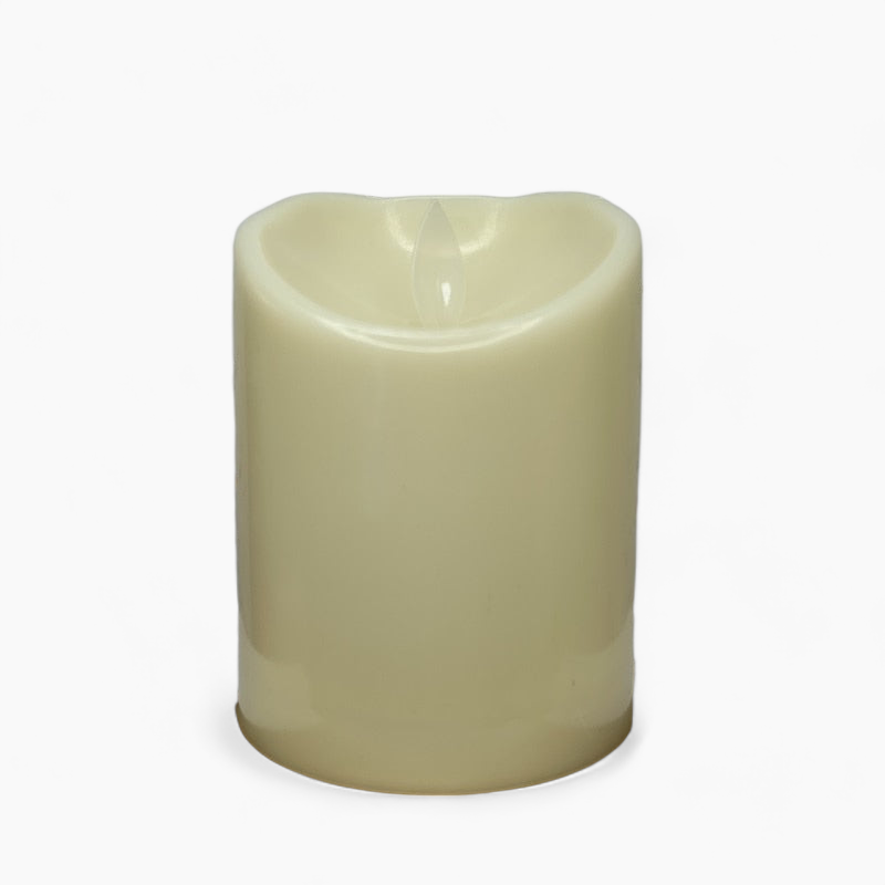 E-candles | Flammeløse bloklys - 10cm Nej - - Stearinlys og lysestager - Fashionfordays