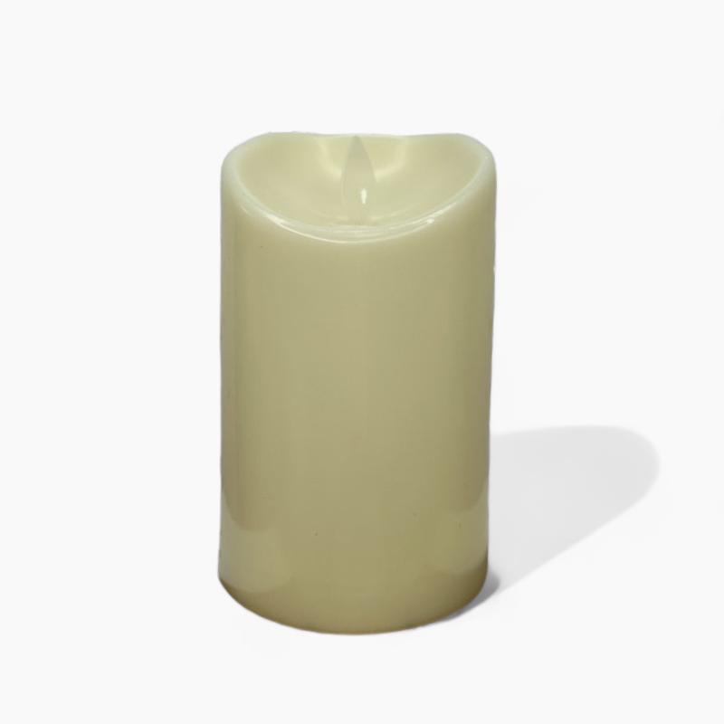 E-candles | Flammeløse bloklys - 12.5cm Nej - - Stearinlys og lysestager - Fashionfordays
