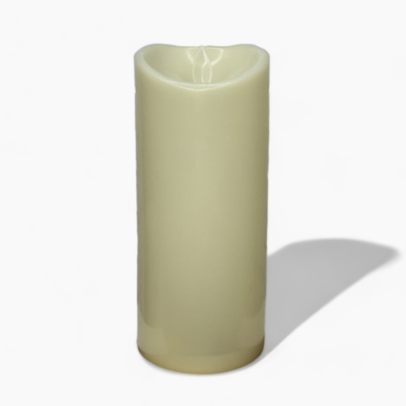 E-candles | Flammeløse bloklys - 17.5cm Nej - - Stearinlys og lysestager - Fashionfordays