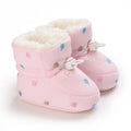 BrrBooties™ | Vinterstøvler med varmt fnug til babyer - Lyserødt hjerte - Sko - Børn Damer Herrer New old_google - Fashionfordays