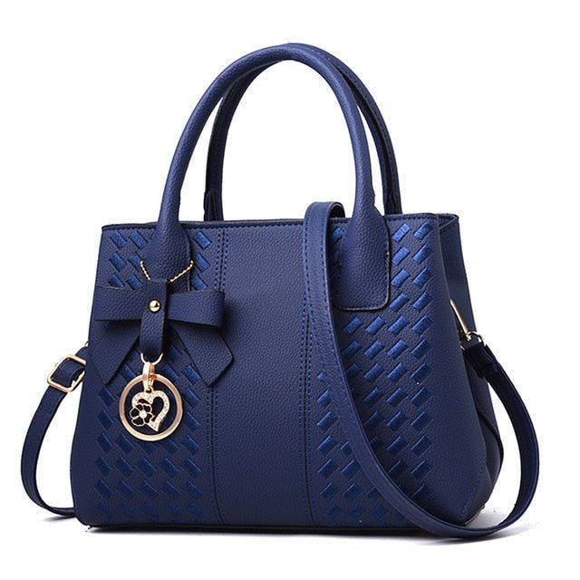 Vida håndtaske - Blå - - - Fashionfordays