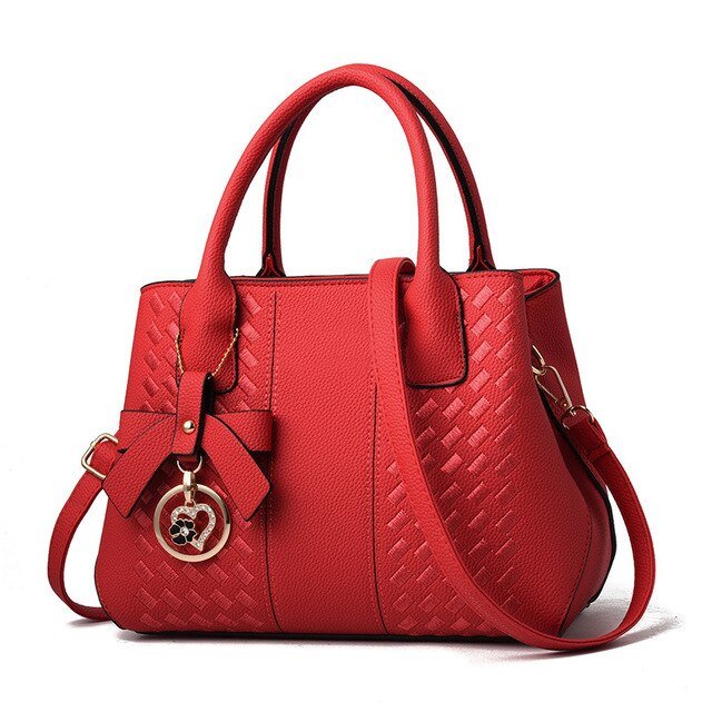 Vida håndtaske - Rød - - - Fashionfordays