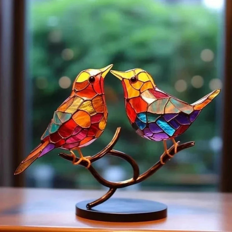 GlassBirds - Ornamenter til filialens skrivebord - Kærlighed - - home old - FashionforDays