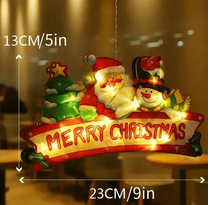 HangingLight™ - Dekorative julelys - Glædelig jul - - old - FashionforDays