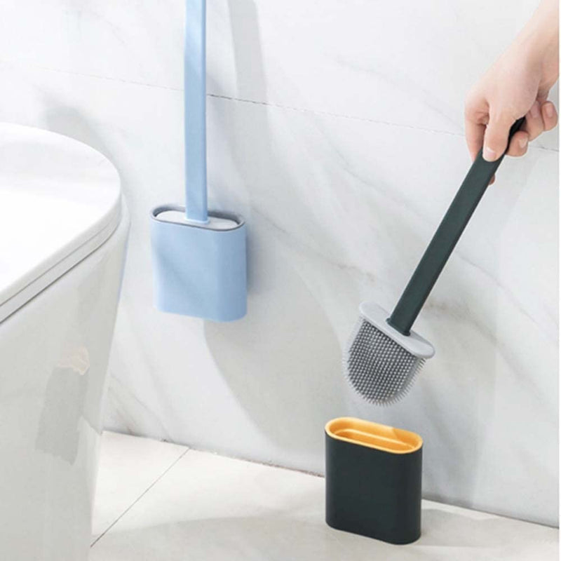 ToiletClean™ - Selvklæbende silikonebørste (1+1 Gratis) - - - bæredygtig rengøring børste Hjemmets varer old rengøringsbørste silikonebørste Toiletbørste Trend - FashionforDays