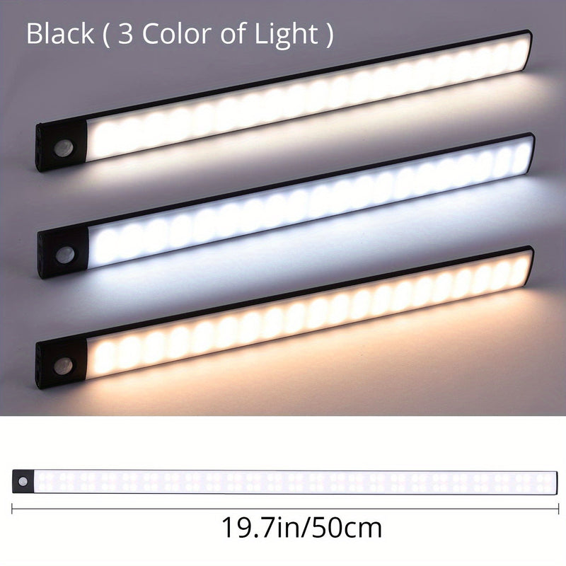 SensorLamp™️ - LED bevægelsessensor skabslampe - Sort 19.7in 50cm - - old - FashionforDays