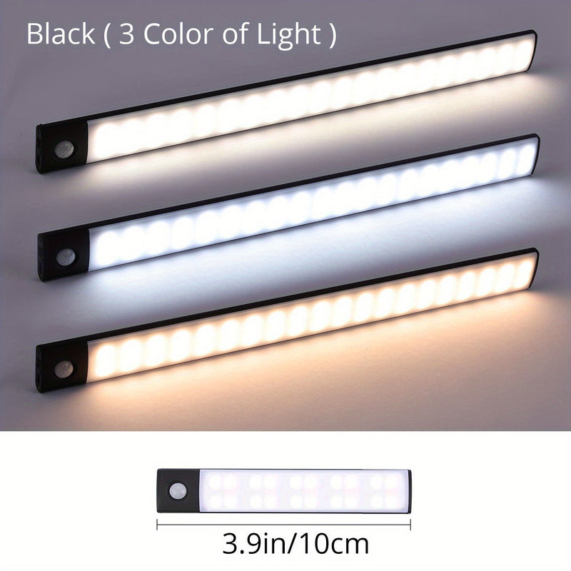 SensorLamp™️ - LED bevægelsessensor skabslampe - Sort 3.9in 10cm - - old - FashionforDays