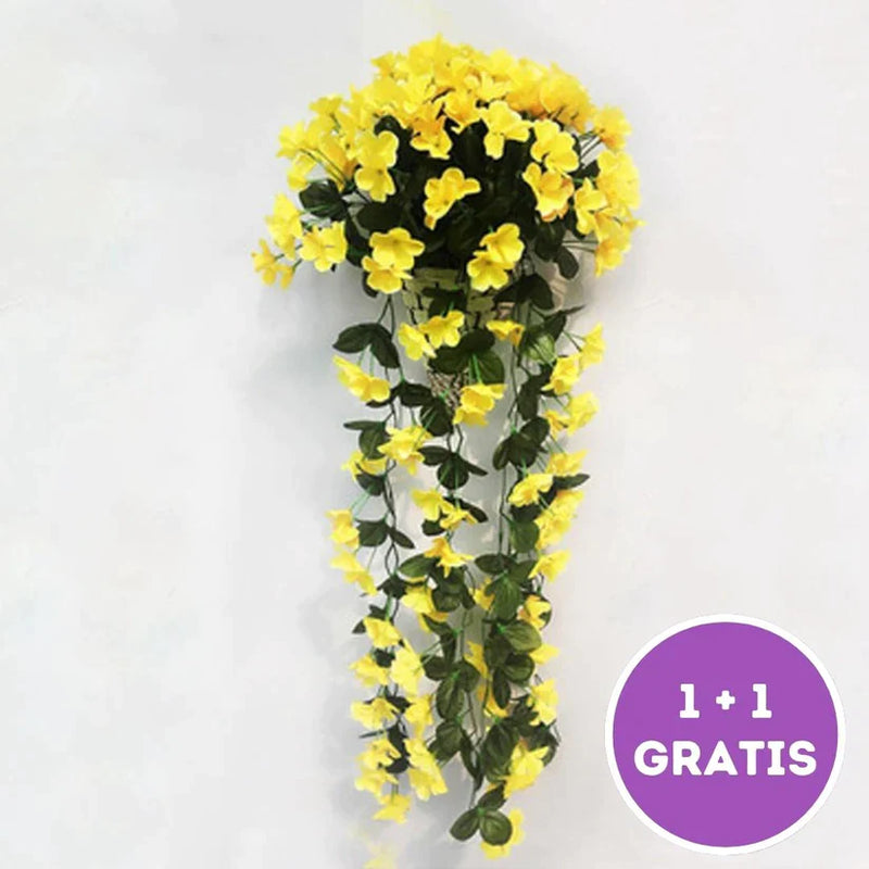 GarlandPlant™ - Levende kunstig hængende orkidéklase - Gul - 0 - old - FashionforDays